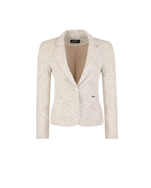 პიჯაკი ტექსტურირებული ჟაკარდით | ქურთუკები და პიჯაკები