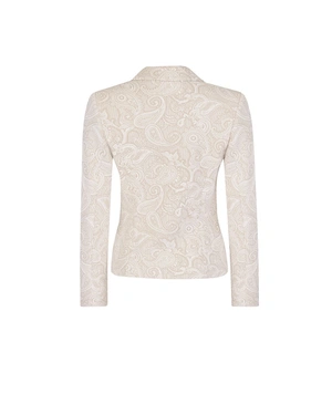 პიჯაკი ტექსტურირებული ჟაკარდით | ქურთუკები და პიჯაკები - 1