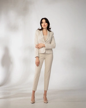 პიჯაკი ტექსტურირებული ჟაკარდით | ქურთუკები და პიჯაკები - 2