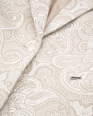 პიჯაკი ტექსტურირებული ჟაკარდით | ქურთუკები და პიჯაკები - 3