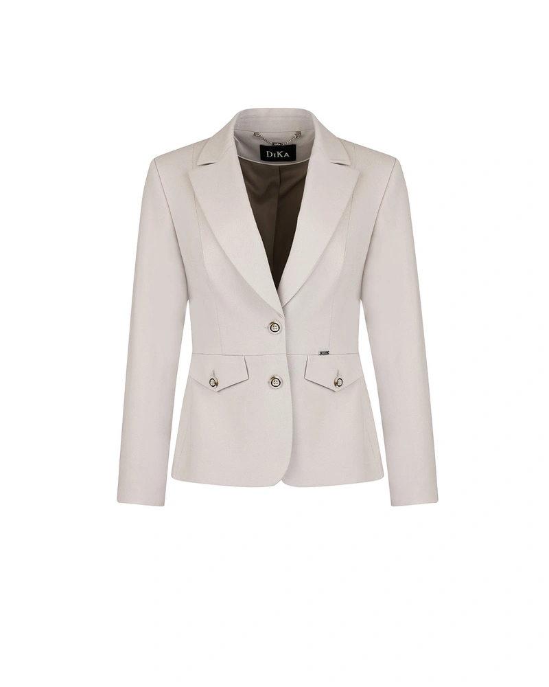 Blazer made of cotton and viscose | Jackets and Blazers | Dika.bg Blazer made of cotton and viscose | Jackets and Blazers