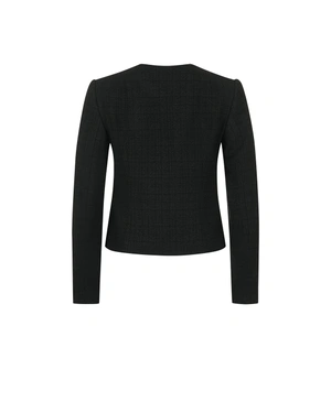 Black tweed blazer | Jackets and Blazers - 1