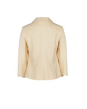 ელეგანტური პიჯაკი კარაქისფერ ყვითელ ფერში | ახალი | Dika.ge - 5 ელეგანტური პიჯაკი კარაქისფერ ყვითელ ფერში | ახალი - 5