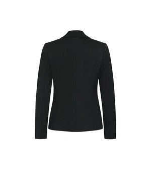 Black business blazer with lapel and single-breasted closure | Suits | Dika.rs - 3 Black business blazer with lapel and single-breasted closure | Suits - 3