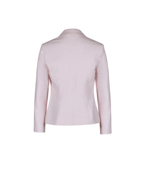 Single-breasted blazer in fine light pink houndstooth | Suits | Dika.rs - 1 Single-breasted blazer in fine light pink houndstooth | Suits - 1