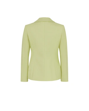 კლასიკური ერთმკერდიანი პიჯაკი პასტელის ფისტასფერში | კოსტუმები | Dika.ge - 2 კლასიკური ერთმკერდიანი პიჯაკი პასტელის ფისტასფერში | კოსტუმები - 2