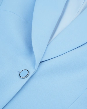 Light blue business blazer with single-breasted fastening | NEW - 3