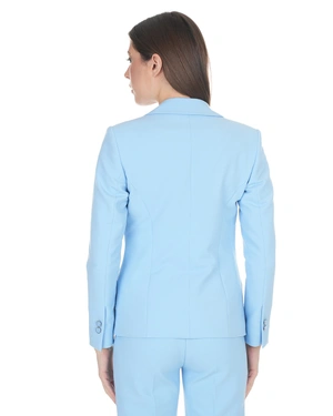 Light blue business blazer with single-breasted fastening | NEW - 7