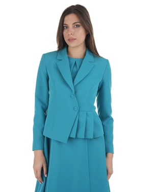 Stylish blazer in teal | Suits - 1