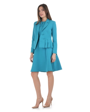 Stylish blazer in teal | Suits - 4