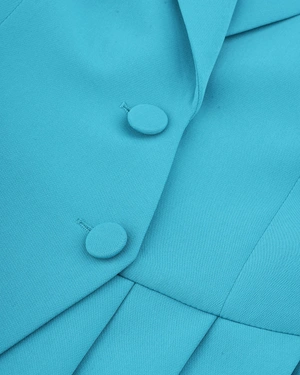 Stylish blazer in teal | Suits - 6
