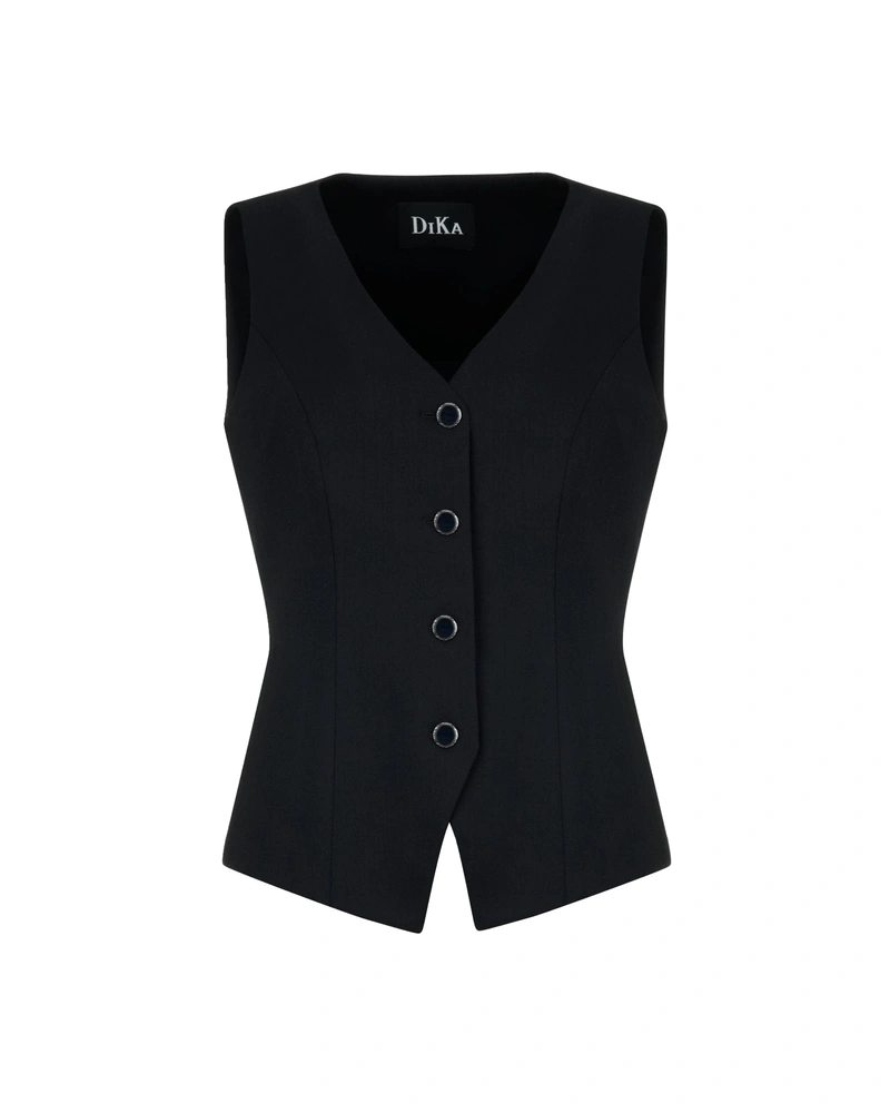 Business sleeveless jacket, vest type | 
