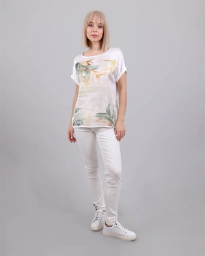 Blugi cu nasturi decorativi | Denim - 2