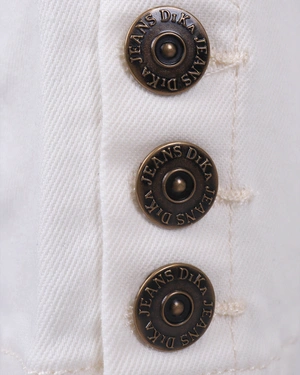 Blugi cu nasturi decorativi | Denim - 3