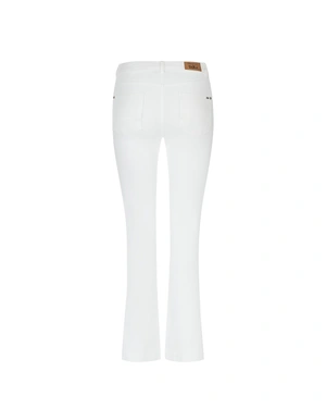White skinny high-waisted jeans in a cotton mix | NEW - 1