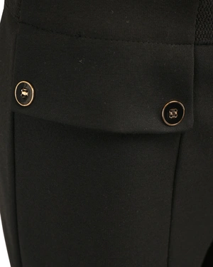 Leggings with decorative pockets |  - 2