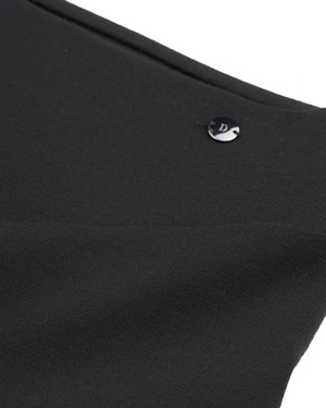 Crne helanke za oblikovanje siluete sa zvonastim nogavicama | Helanke | Dika.rs - 2 Crne helanke za oblikovanje siluete sa zvonastim nogavicama | Helanke - 2