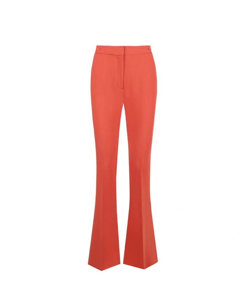 Flared trousers with crease | Trousers and Leggings | Dika.bg Flared trousers with crease | Trousers and Leggings