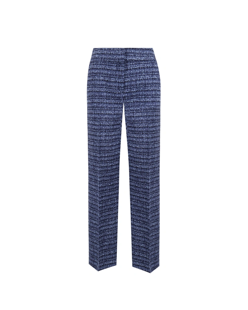 Straight leg tweed trousers | Trousers and Leggings
