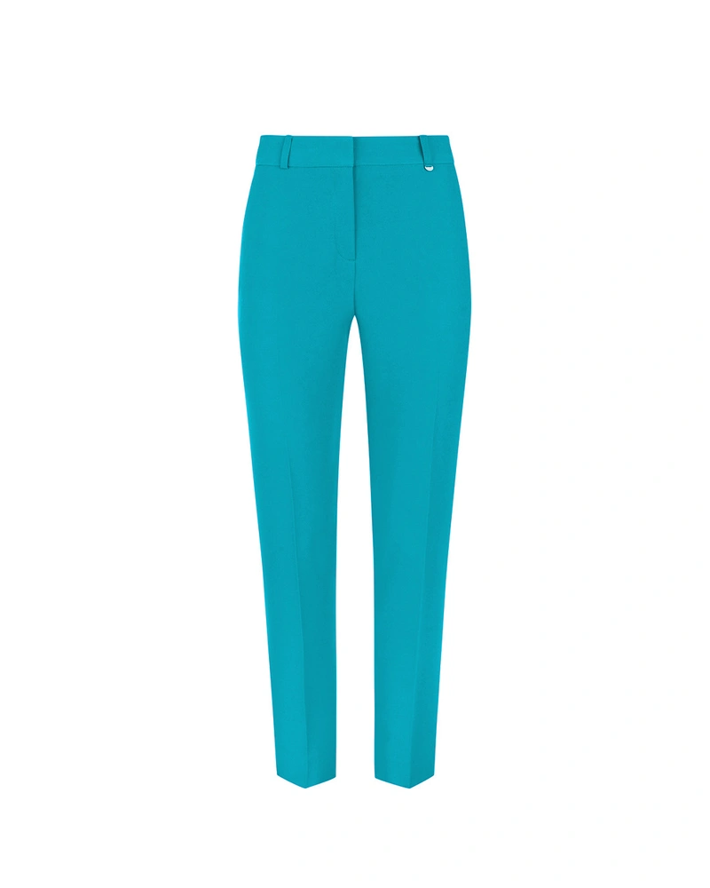 Стилен панталон в петролно синьо | Панталони и Клинове