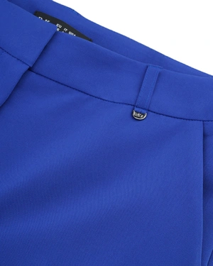 Stylish trousers in royal blue | Trousers and Leggings - 5