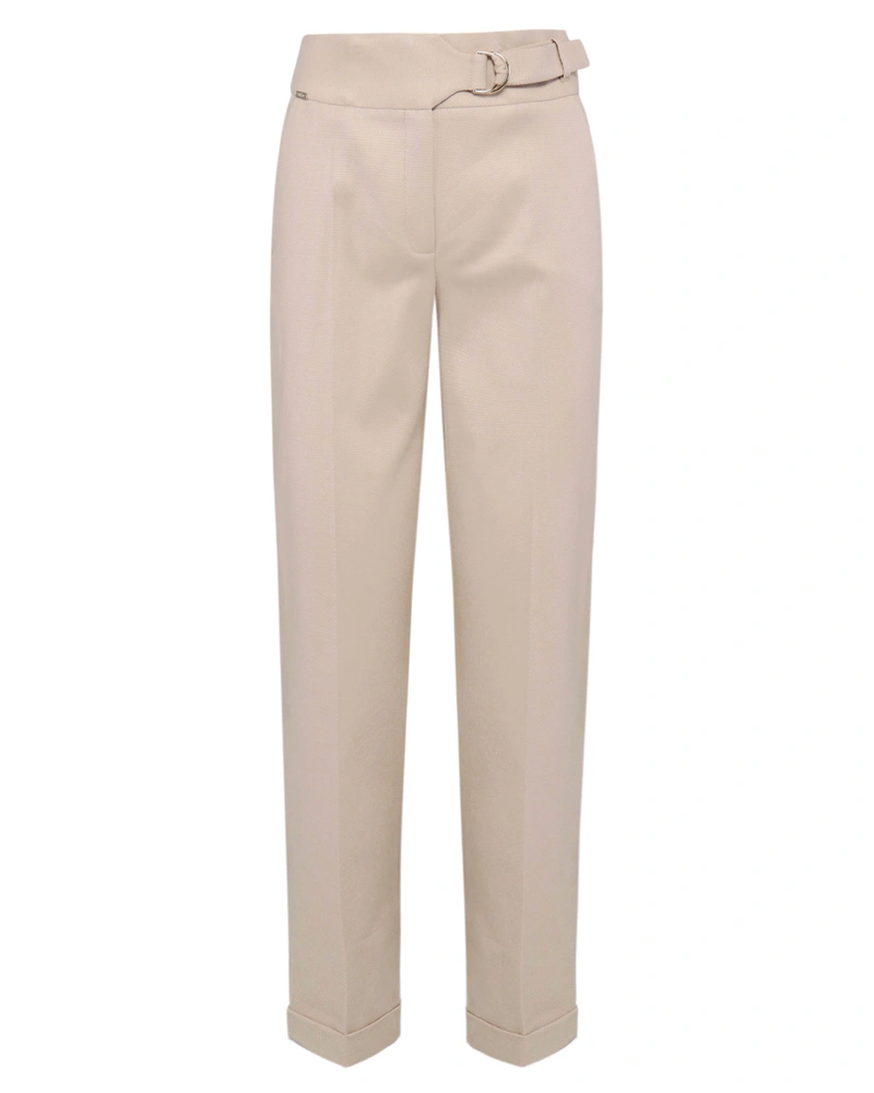 Cotton and viscose trousers | Trousers and Leggings