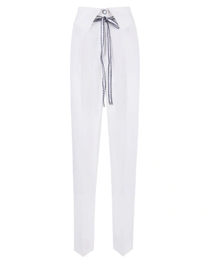 Trousers with a crease and a pleat at the waist | | Dikastore.ro Trousers with a crease and a pleat at the waist |