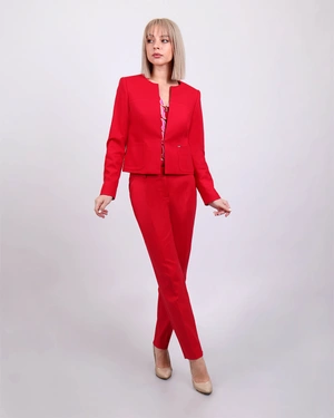 Cotton and viscose trousers | Trousers - 2