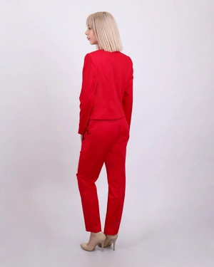 Cotton and viscose trousers | Trousers - 3