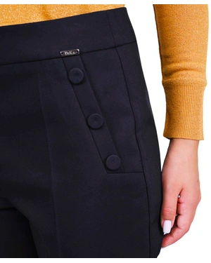 Trousers with decorative buttons |  - 3