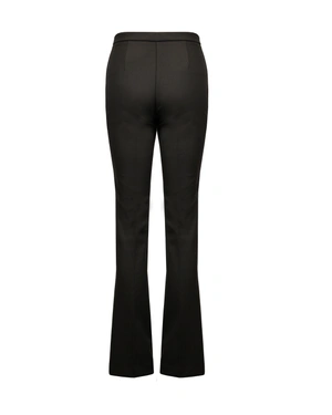 Straight trousers with crease | Trousers and Leggings - 1