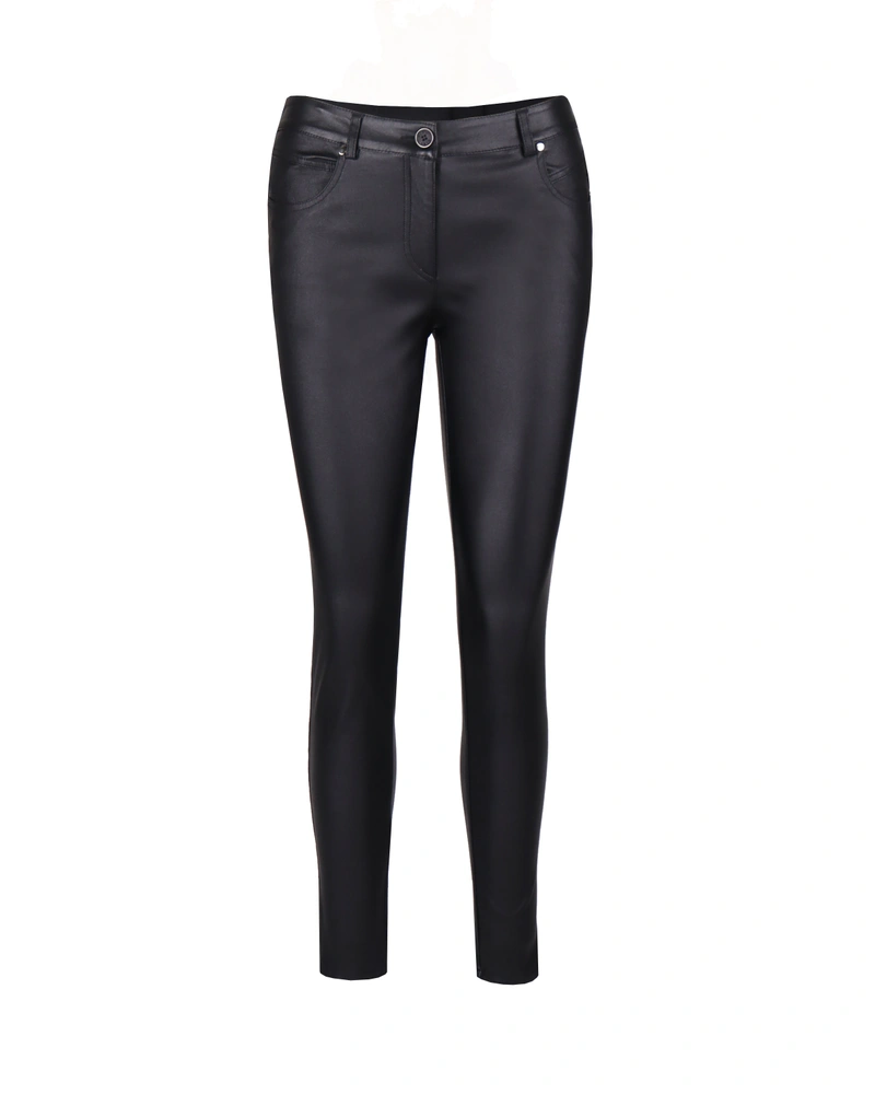 Панталон с ефект на кожа | Панталони и Клинове