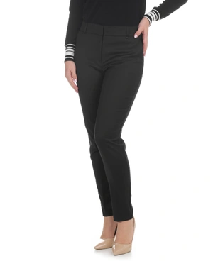 Black business tapered trousers | Trousers and Leggings - 2