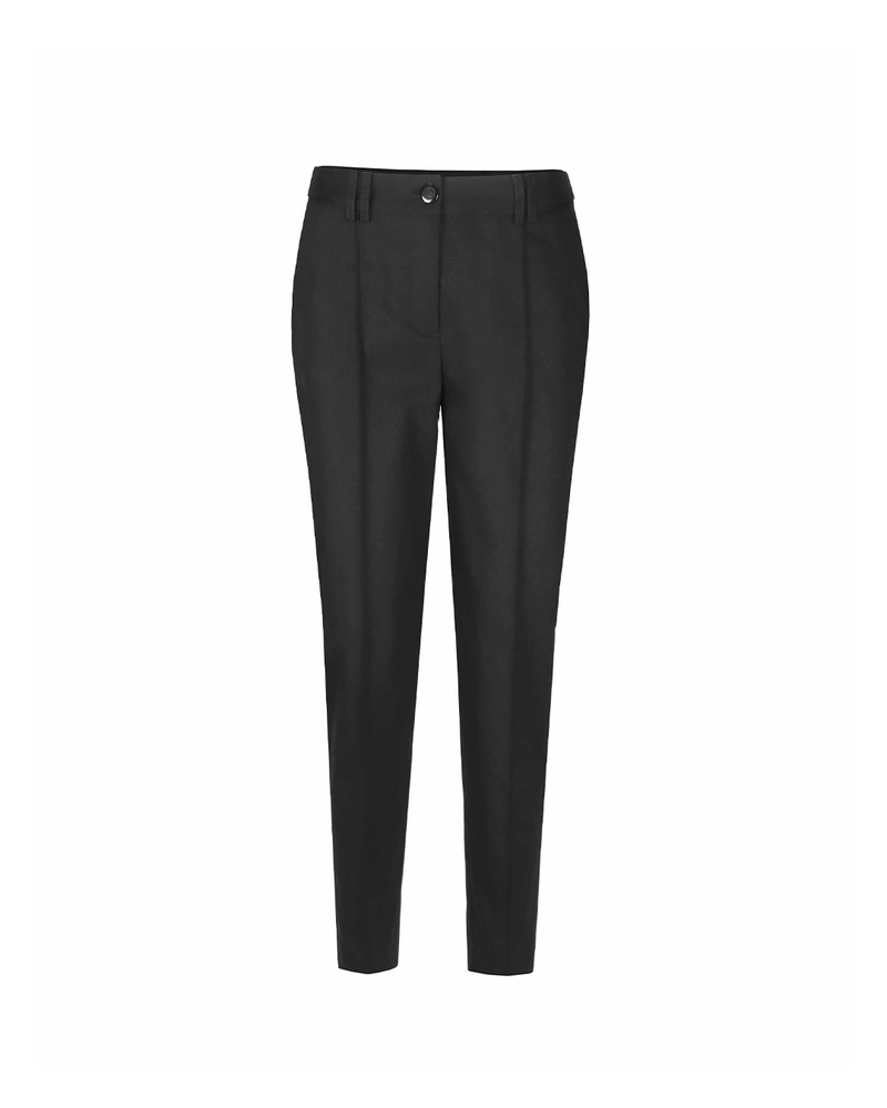 Cotton trousers with crease | Trousers and Leggings