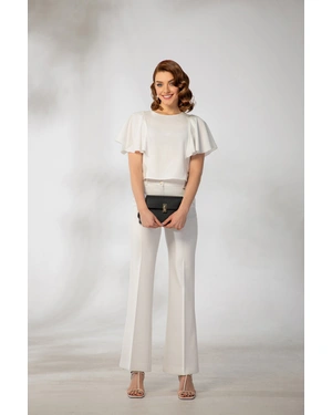 Crepe trousers | SUMMER COLLECTION | Dikastore.ro - 3 Crepe trousers | SUMMER COLLECTION - 3