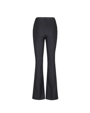 Black bootcut trousers with cotton | NEW - 1