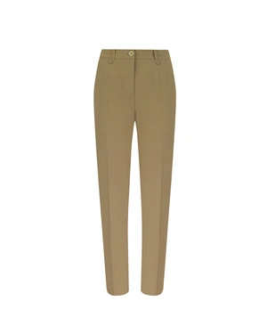 Khaki trousers with a crease, tapered leg, and Italian pocket | Trousers and Leggings | Dika.rs Khaki trousers with a crease, tapered leg, and Italian pocket | Trousers and Leggings