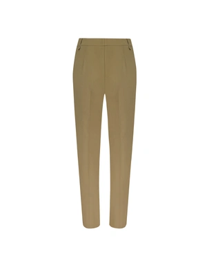 Khaki trousers with a crease, tapered leg, and Italian pocket | Trousers and Leggings | Dika.rs - 1 Khaki trousers with a crease, tapered leg, and Italian pocket | Trousers and Leggings - 1