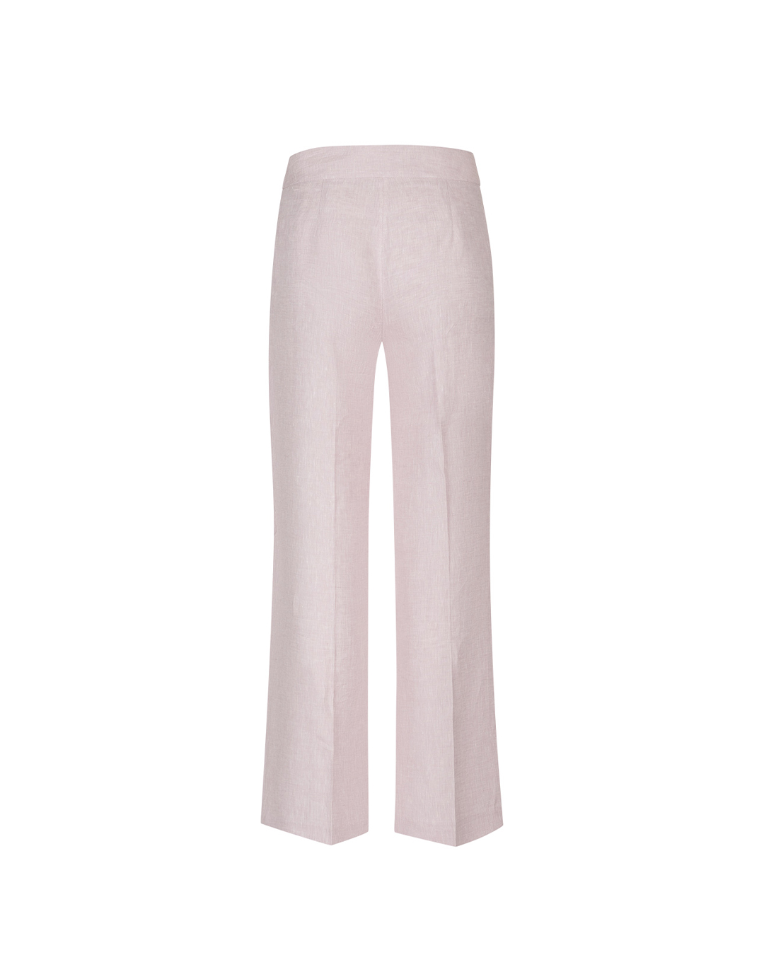 Pantaloni drepti din in cu talie înaltă | Casual - 1