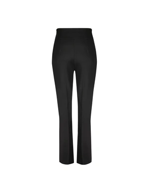 Straight trousers with high V-cut waist | All products - 1