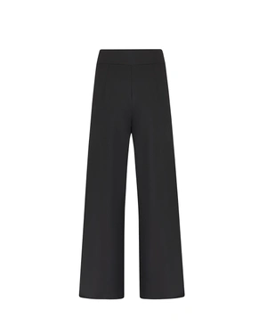 Trousers with a chiffon detail | Trousers and Leggings - 1