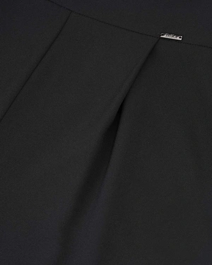 Trousers with a chiffon detail | Trousers and Leggings - 2