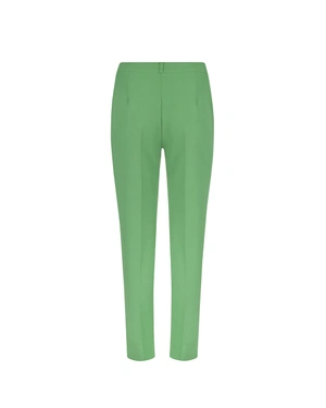 Green trousers with tapered leg | Trousers and Leggings - 1