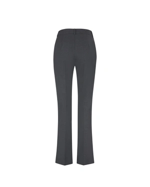 Charcoal gray trousers with an elegant line | Business collection - 1