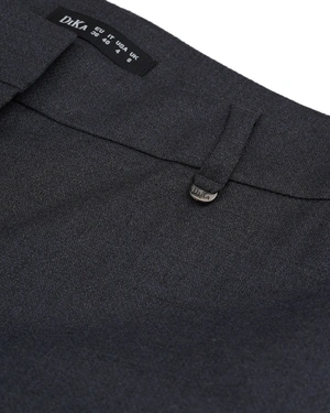 Charcoal gray trousers with an elegant line | Business collection - 2