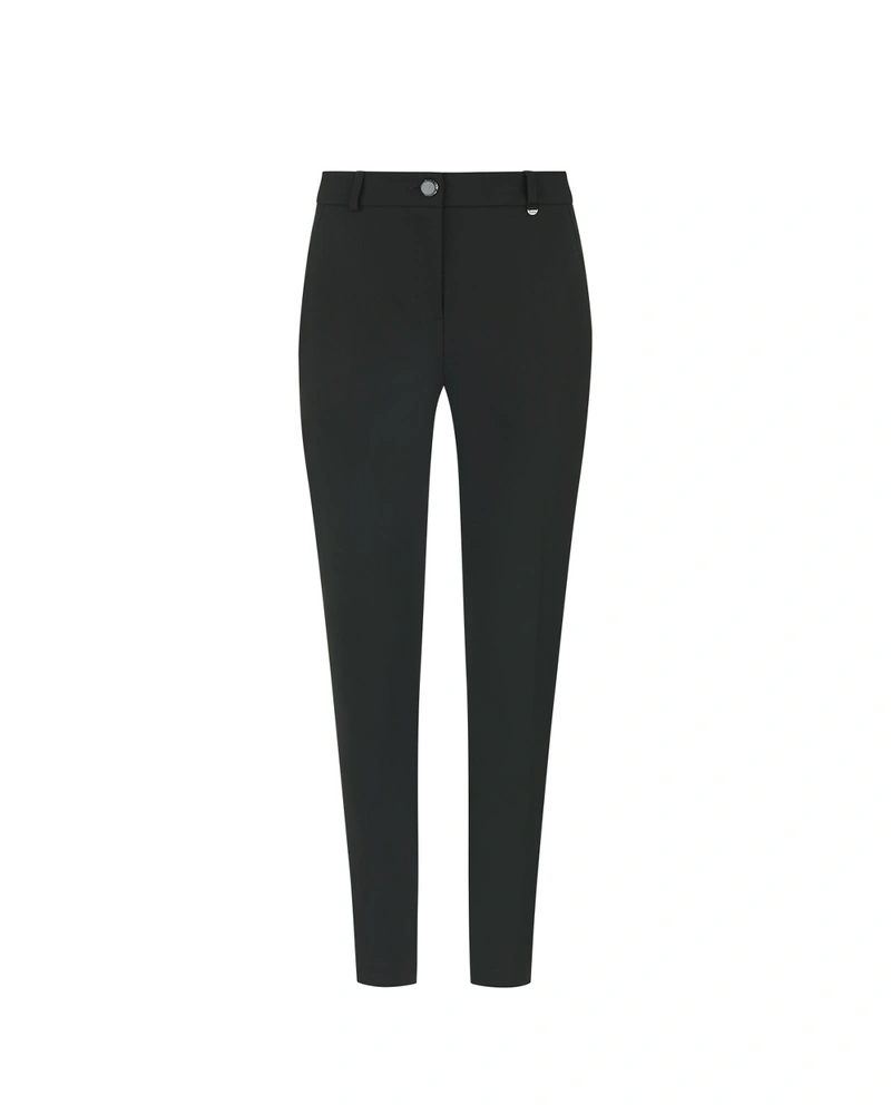 Black trousers with recycled polyester | Trousers and Leggings