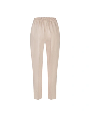 Pantaloni clasici bej deschis, cu croi conic | NOUTATI - 5