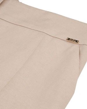 Pantaloni clasici bej deschis, cu croi conic | NOUTATI - 6