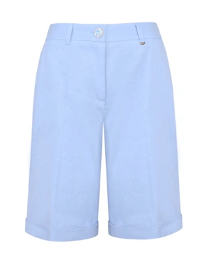 Linen and viscose tailored shorts | | Dikastore.ro Linen and viscose tailored shorts |