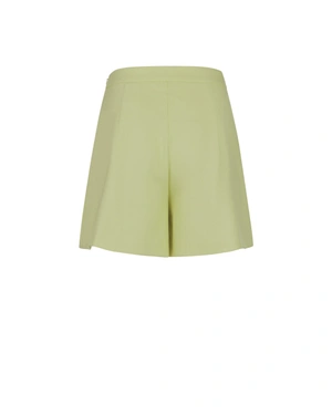 Скорт в цвят пастелен шамфъстък | Casual - 1